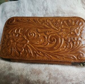 Patricia Nash Embossed Leather Wallet